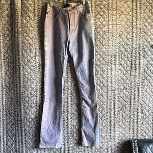 Just Cavalli Women's Straight Leg Jeans in Light Purple and Blue